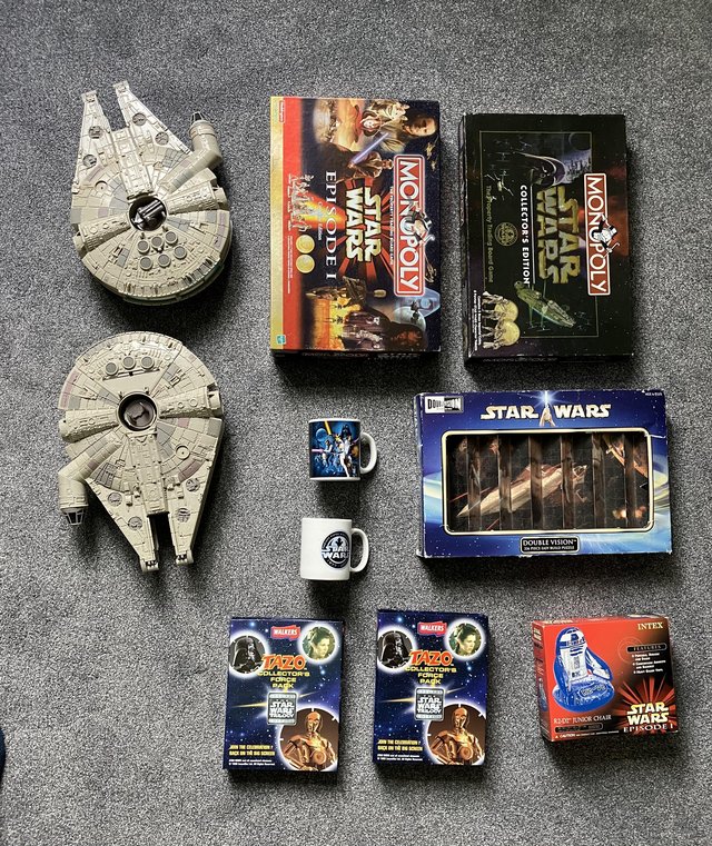 Preview of the first image of Star Wars 10 Items 1995-2015.