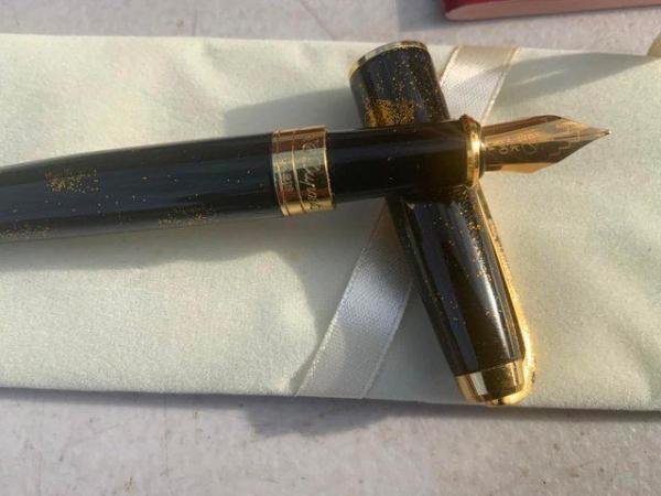 Image 7 of St Dupont "Laque De Chine" Collection. With 18ct Gold Nib