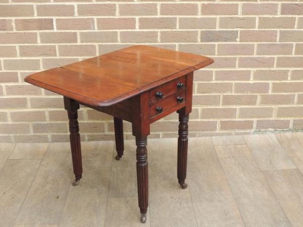 Image 13 of Victorian Extendable Side Table (UK Delivery)