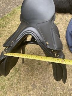Preview of the first image of Brand new saddle will fit a variety of horses.