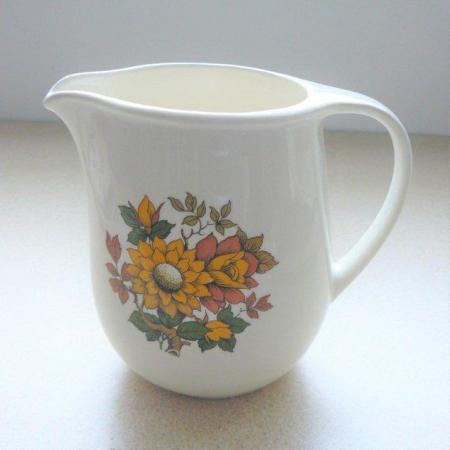 Image 1 of Vintage early 1970s custard jug