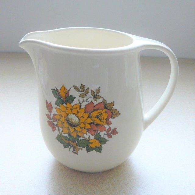 Preview of the first image of Vintage early 1970s custard jug.