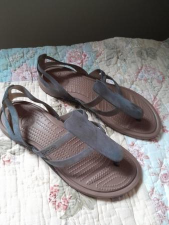 Image 1 of Size 6 Ladies Crocs sandals