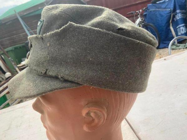 Image 3 of German 2WW soldiers soft army cap