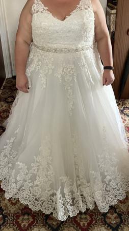 Image 2 of Wedding dress not used or altered