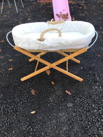 Image 3 of MOSES BASKET AND STAND EXTRA MATTRESS