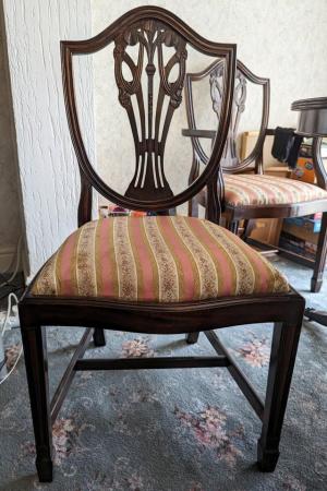 Image 3 of Dining Table & Chairs -Vintage 70s-80s (located S Liverpool)