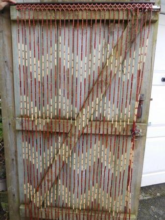 Image 1 of Bamboo beaded door curtains, set of 3, £15