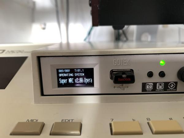 Image 2 of Roland MC-300 Sequencer + GOTEK floppy emulator