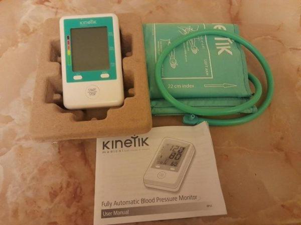Image 2 of Kinetic Fully Automatic Blood Pressure Monitor
