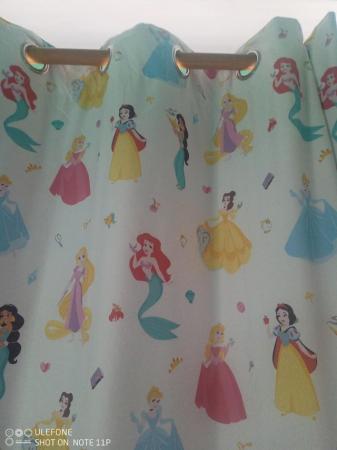 Image 1 of Dunelm / Disney Princess Curtains.