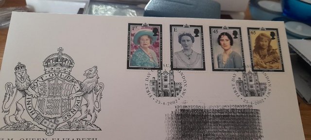 Image 17 of Stamp packs x 5 pks of Queen Elizabeth II & Queen Mother