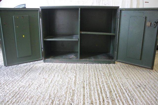 Preview of the first image of VINTAGE STEEL CABINET IN ORIGINAL CONDITION..