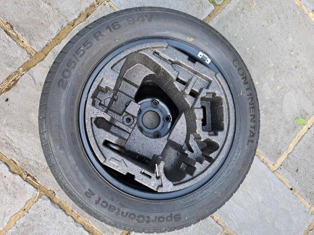 Preview of the first image of Sportcontact, spare car wheel.