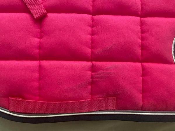 Image 3 of Eskadron Pink Big Square Dressage pad