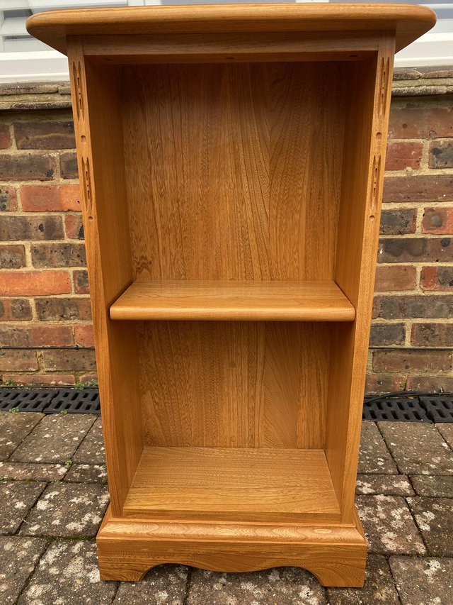 Preview of the first image of Ercol Mural Light Elm Low Storage Cabinet.