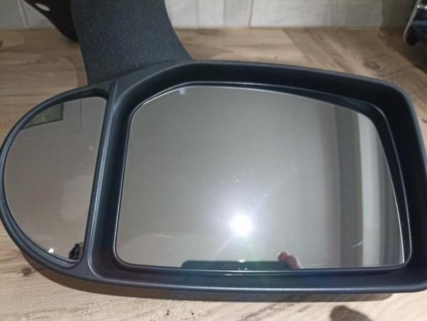 Image 2 of Ford Transit/Torneo Right Hand Mirror (Off Side) - Long Arm