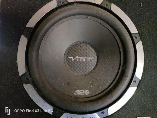 Image 3 of Vibe 12 inch sub with built in amplifier