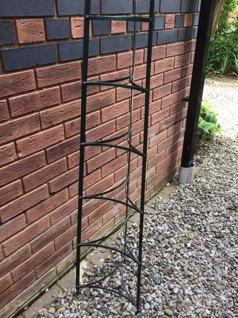 Preview of the first image of VINTAGE 6 SHELF CAST IRON SAUCEPAN OR PLANT STAND.VGC..