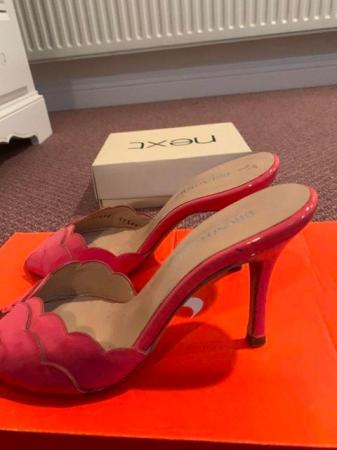 Image 2 of Brunamacli Ladies Italian shoes size 3 1/2 Peach patent