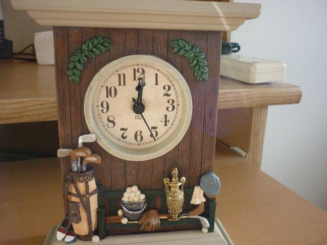 Preview of the first image of Vintage 1995 Golf Clock by Figi Graphics.