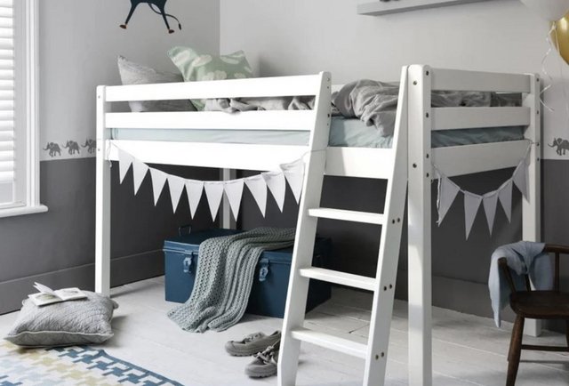 Image 2 of Kids cabin bed with ladder & slide!