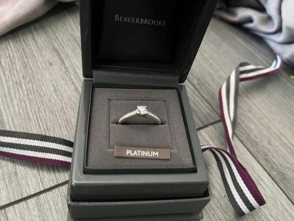 Image 2 of Diamond Platinum Engagement Ring