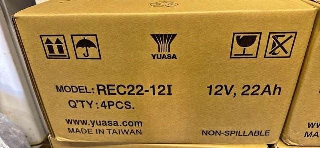 Image 2 of Brand new Yuasa 12v 22ah sealed batteries only £30