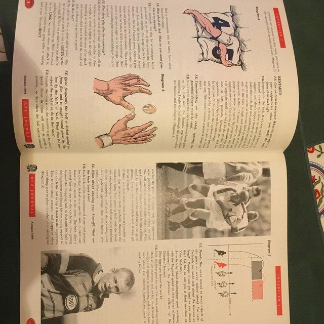 Preview of the first image of RFU Technical journal England Rugby Autumn 1999.