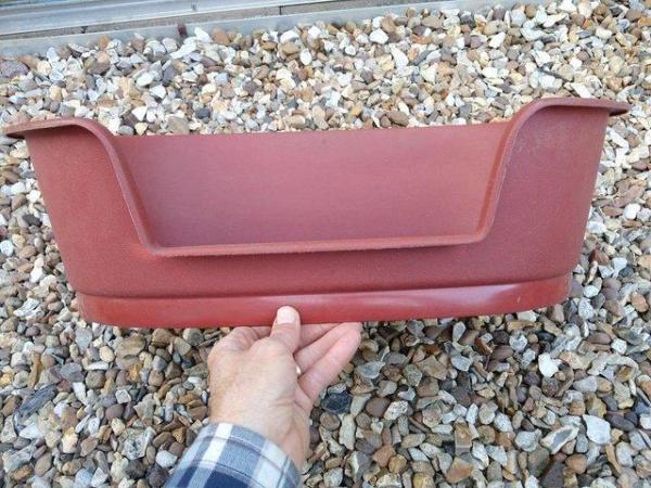 Image 2 of Small dark red plasic dog bed by HYWARE