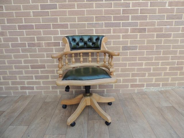 Preview of the first image of Captains Chair with Beech Frame (UK Delivery).