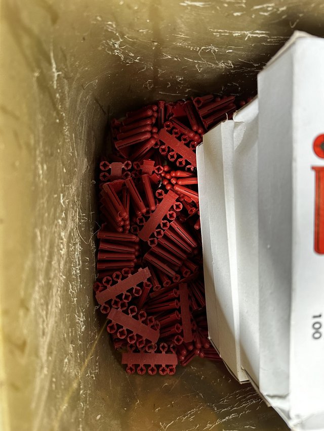 Preview of the first image of Red Wall Plugs for sale 20 boxes.