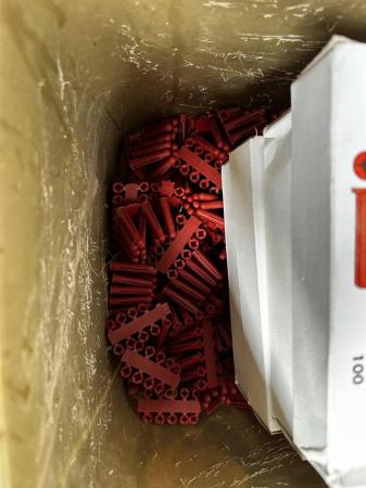 Image 1 of Red Wall Plugs for sale 20 boxes
