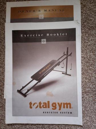 Image 2 of Total Gym home gym system with instructions