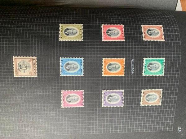 Image 2 of Stamp Album of George VI British Colonies all un-used
