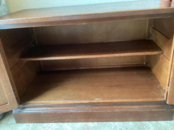 Image 3 of Old Charm Tv Cabinet in Tudor Brown