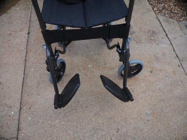 Image 2 of (B) Manual wheelchair Folding Light weight wheelchair