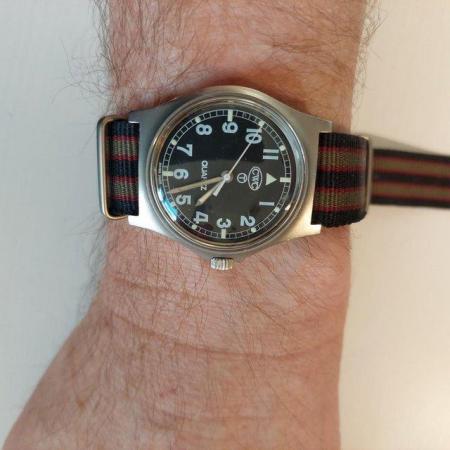 Image 3 of Military Issue (Royal Navy) 1989 CWC Swiss Quartz Watch