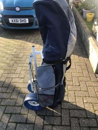 Image 3 of Golf Bag and Trolly in Superb condition