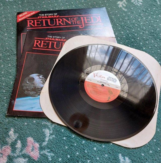 Preview of the first image of The Story Of Star Wars: Return Of The Jedi vinyl LP.
