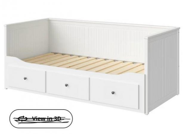 Image 1 of IKEA White HEMNES Daybed. Very good condition.