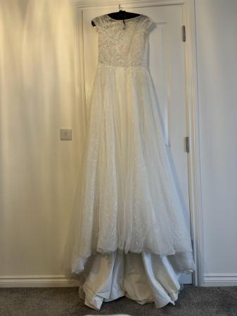 Image 1 of Ivory wedding dress/gown