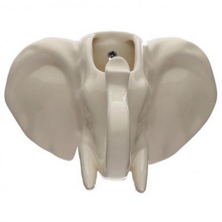 Image 2 of Decorative Ceramic Indoor Wall Planter - Elephant.Free post