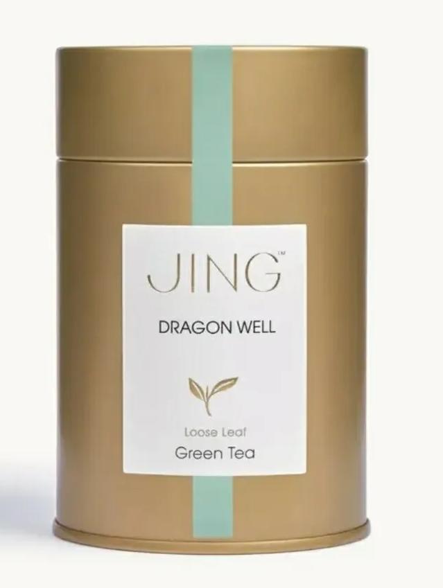 Preview of the first image of JING Dragon Well (Longjing) Green Tea Caddy 50g, bbe3.3.24.