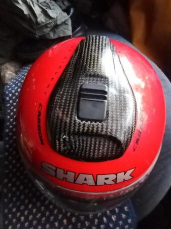 Image 1 of SHARK CARBON TOP AIR VENT, MADE FIBRE GLASS