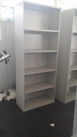 Image 2 of 5-tier office shelving unit/bookshelf storage unit cabinet