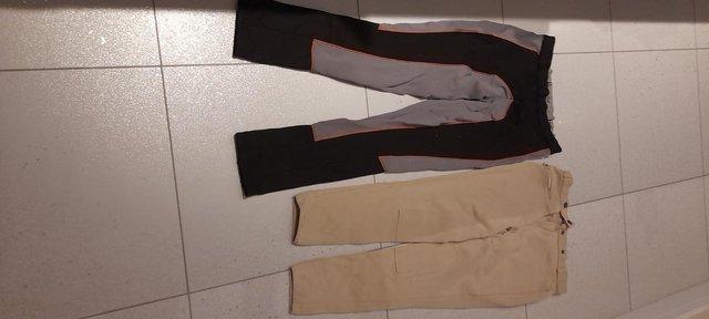 Preview of the first image of Jodhpurs -  Grey  and  Beige   Grey is Requisite brand.