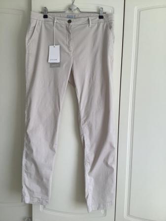 Image 1 of Slimline cotton chinos by Jigsaw