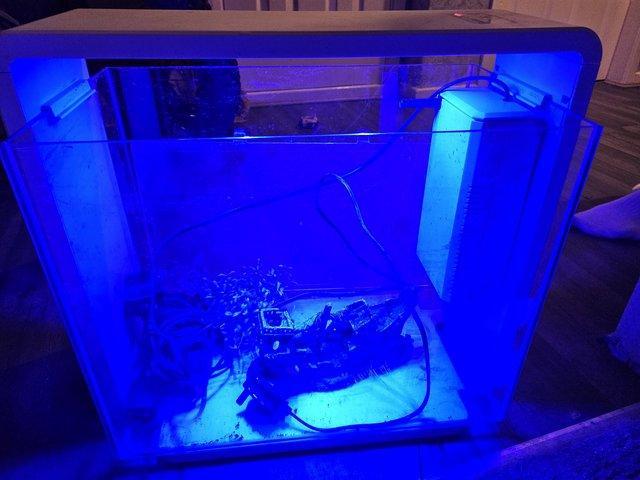 Preview of the first image of Superfish home 45 fish tank and accessories.