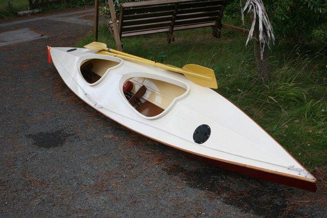 Preview of the first image of Two man, comfortable touring kayak..
